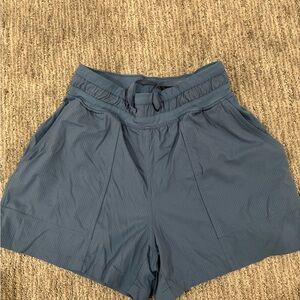 lululemon athletica High Waist Blue Shorts